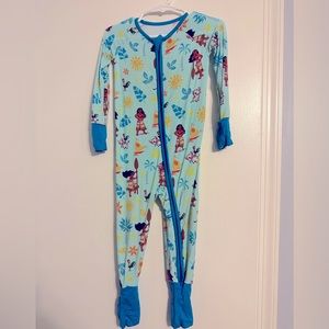 Little sleepies Moana zippy